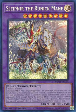 Sleipnir the Runick Mane (Prismatic Secret Rare) [MP24-EN096] 1st Edition