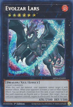 Evolzar Lars (Prismatic Secret Rare) [MP24-EN099] 1st Edition