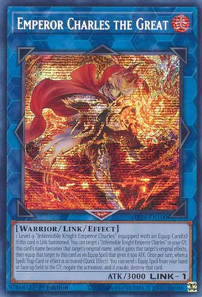 Emperor Charles the Great [MP24-EN100] Prismatic Secret Rare 1st Edition