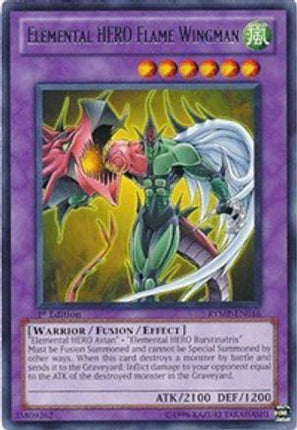 Elemental HERO Flame Wingman (Rare) [RYMP-EN016] Unlimited