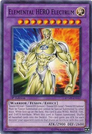 Elemental HERO Electrum (Common / Short Print) [RYMP-EN017] 1st Edition