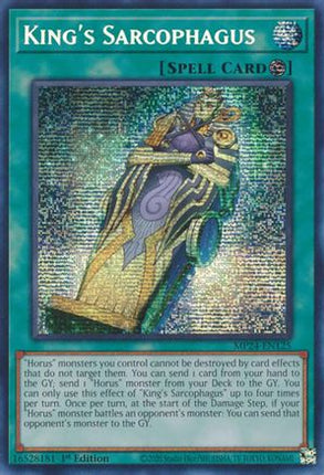 King's Sarcophagus [MP24-EN125] Prismatic Secret Rare 1st Edition