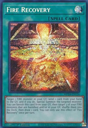 Fire Recovery [MP24-EN126] Prismatic Secret Rare 1st Edition