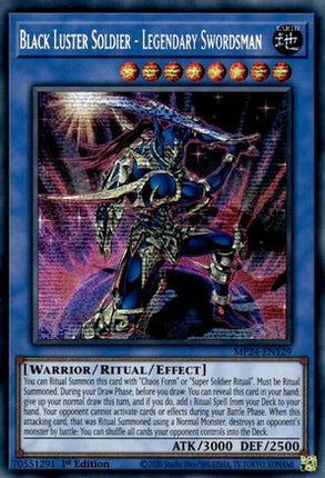 Black Luster Soldier - Legendary Swordsman [MP24-EN129] Prismatic Secret Rare 1st Edition