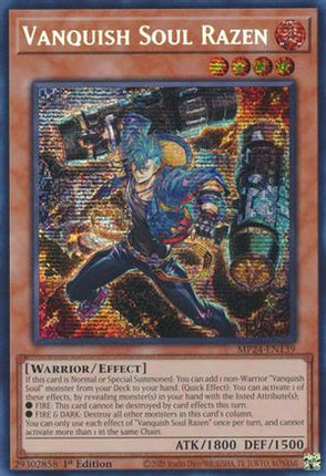 Vanquish Soul Razen (Prismatic Secret Rare) [MP24-EN139] 1st Edition