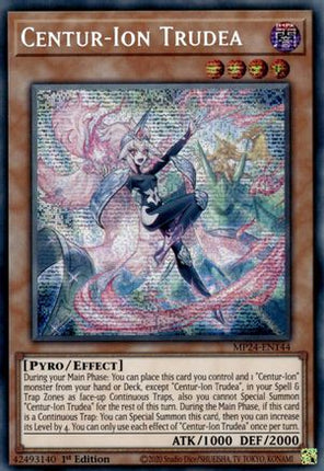 Centur-Ion Trudea [MP24-EN144] Prismatic Secret Rare 1st Edition