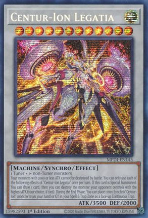Centur-Ion Legatia [MP24-EN145] Prismatic Secret Rare 1st Edition