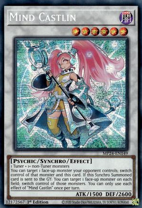 Mind Castlin [MP24-EN149] Prismatic Secret Rare 1st Edition