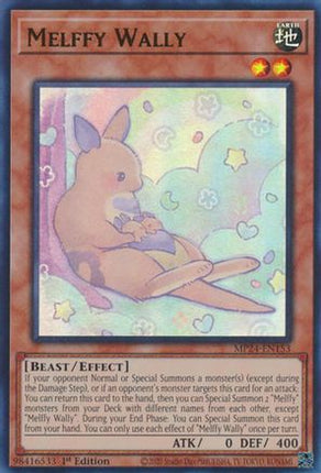 Melffy Wally [MP24-EN153] Ultra Rare 1st Edition