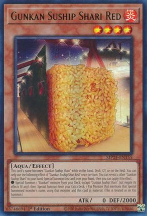 Gunkan Suship Shari Red (Ultra Rare) [MP24-EN155] 1st Edition