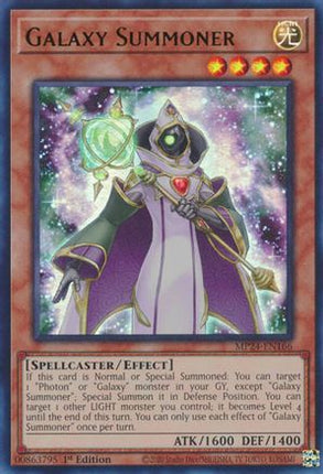 Galaxy Summoner (Ultra Rare) [MP24-EN166] 1st Edition