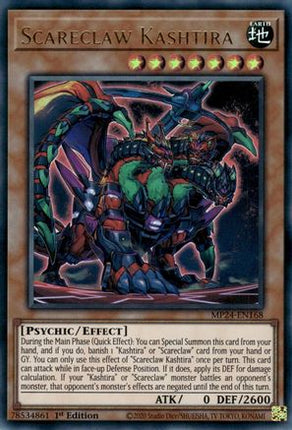Scareclaw Kashtira [MP24-EN168] Ultra Rare 1st Edition