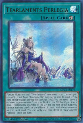 Tearlaments Perlegia [MP24-EN179] Ultra Rare 1st Edition