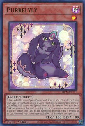 Purrelyly [MP24-EN191] Ultra Rare 1st Edition