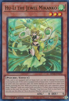 Hu-Li the Jewel Mikanko (Ultra Rare) [MP24-EN192] 1st Edition