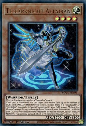 Tellarknight Altairan [MP24-EN193] Ultra Rare 1st Edition