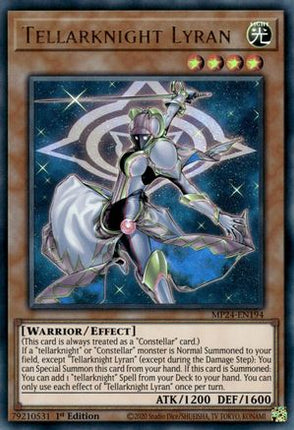 Tellarknight Lyran (Ultra Rare) [MP24-EN194] 1st Edition