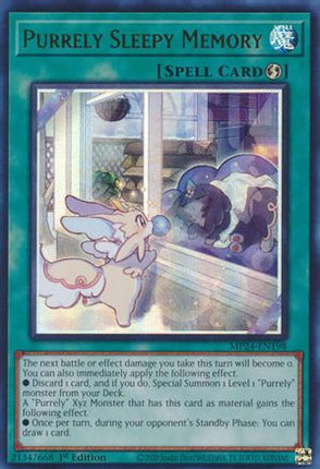 Purrely Sleepy Memory [MP24-EN198] Ultra Rare 1st Edition