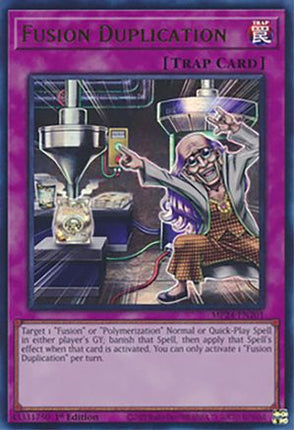 Fusion Duplication [MP24-EN201] Ultra Rare 1st Edition