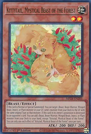 Kittytail, Mystical Beast of the Forest (Ultra Rare) [MP24-EN205] 1st Edition