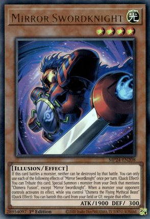 Mirror Swordknight [MP24-EN208] Ultra Rare 1st Edition