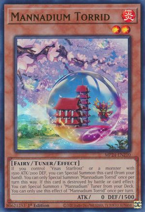 Mannadium Torrid [MP24-EN210] Ultra Rare 1st Edition