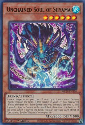Unchained Soul of Shyama [MP24-EN216] Ultra Rare 1st Edition