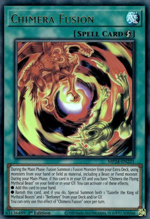Chimera Fusion [MP24-EN221] Ultra Rare 1st Edition