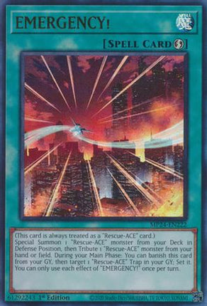 EMERGENCY! [MP24-EN222] Ultra Rare 1st Edition