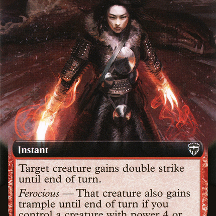 Temur Battle Rage (Extended Art) [Commander Legends]