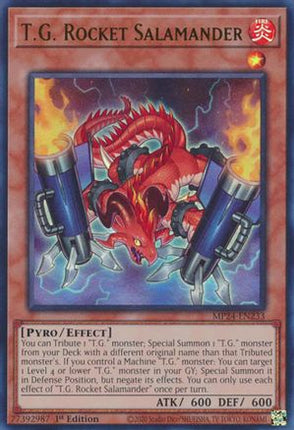 T.G. Rocket Salamander [MP24-EN233] Ultra Rare 1st Edition