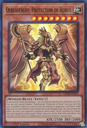 Qebehsenuef, Protection of Horus [MP24-EN235] Ultra Rare 1st Edition