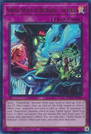 Sinful Spoils of Betrayal - Silvera [MP24-EN242] Ultra Rare 1st Edition