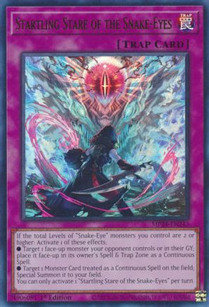 Startling Stare of the Snake-Eyes [MP24-EN243] Ultra Rare 1st Edition