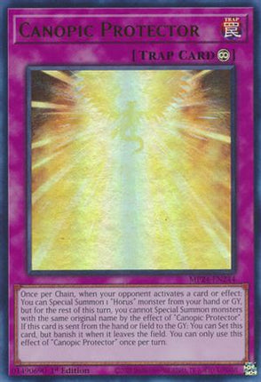 Canopic Protector [MP24-EN244] Ultra Rare 1st Edition