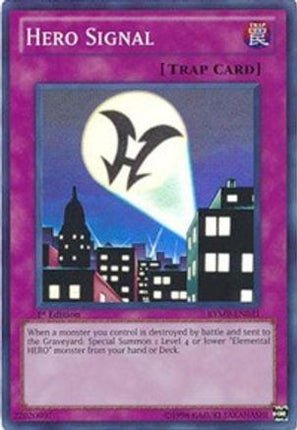 Hero Signal (Super Rare) [RYMP-EN031] 1st Edition