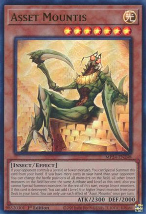 Asset Mountis [MP24-EN248] Ultra Rare 1st Edition