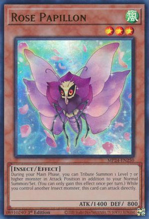 Rose Papillon [MP24-EN250] Ultra Rare 1st Edition