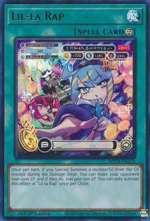 Lil-la Rap [MP24-EN255] Ultra Rare 1st Edition