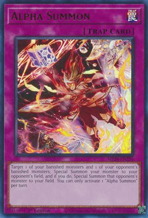 Alpha Summon [MP24-EN256] Ultra Rare 1st Edition