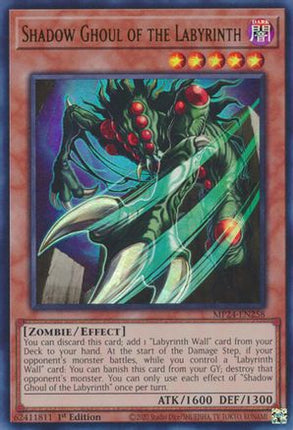 Shadow Ghoul of the Labyrinth [MP24-EN258] Ultra Rare 1st Edition