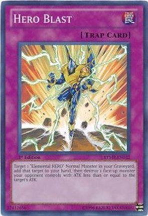 Hero Blast (Super Rare) [RYMP-EN032] 1st Edition