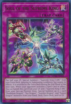Soul of the Supreme King [MP24-EN268] Ultra Rare 1st Edition