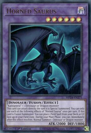 Horned Saurus [MP24-EN271] Ultra Rare 1st Edition