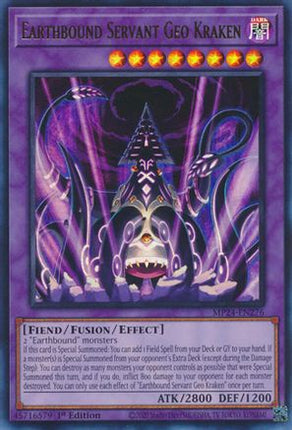 Earthbound Servant Geo Kraken [MP24-EN276] Ultra Rare 1st Edition