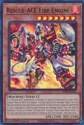 Rescue-ACE Fire Engine [MP24-EN281] Ultra Rare 1st Edition