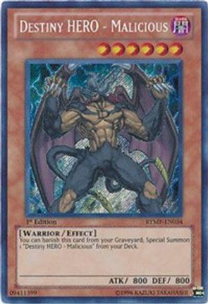 Destiny HERO - Malicious (Secret Rare) [RYMP-EN034] 1st Edition
