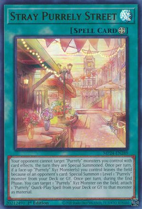 Stray Purrely Street [MP24-EN289] Ultra Rare 1st Edition