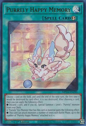 Purrely Happy Memory [MP24-EN290] Ultra Rare 1st Edition