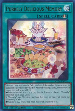 Purrely Delicious Memory [MP24-EN291] Ultra Rare 1st Edition